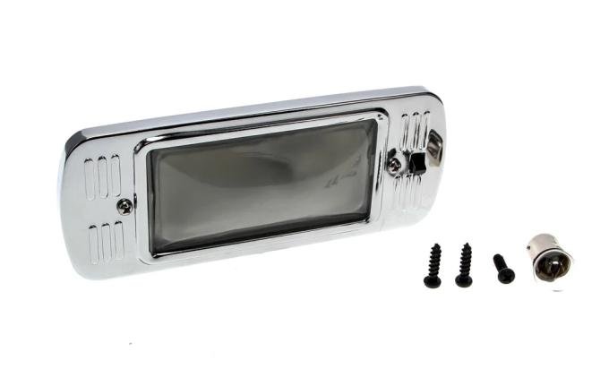 AMD Dome Lamp Assembly, Chrome, 47-55 Chevy GMC Pickup, Suburban X612-4047-CS