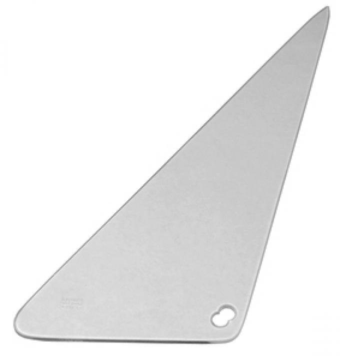 Key Parts '68-'72 Vent Window Glass, Passenger's Side 0849-154 T