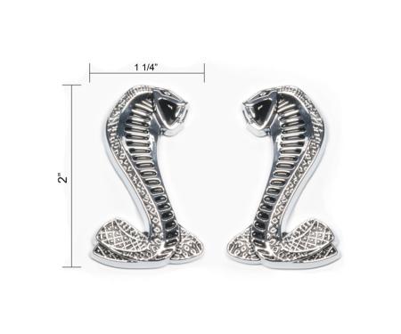 Daniel Carpenter Cobra snake emblems - 2 inch F3SS-6113208-EMS