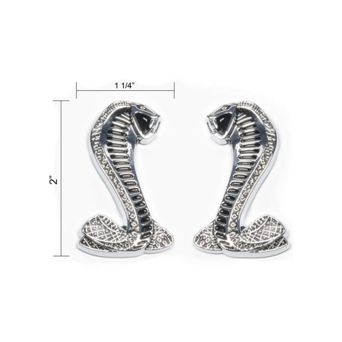 Daniel Carpenter Cobra snake emblems - 2 inch F3SS-6113208-EMS