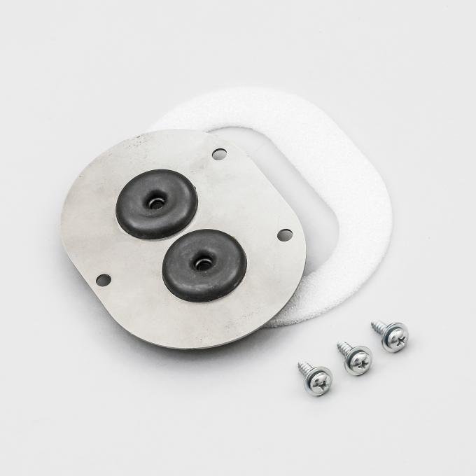 Detroit Muscle Technologies Mopar B, E Body 70-71 Non ECS Fuel Tank Vent Line Bulkhead STAINLESS EBX7071EB01-STAINLESS