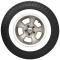 Firestone Dragster Cheater Slick Tire 1.875 inch Whitewall 1000-16 623054