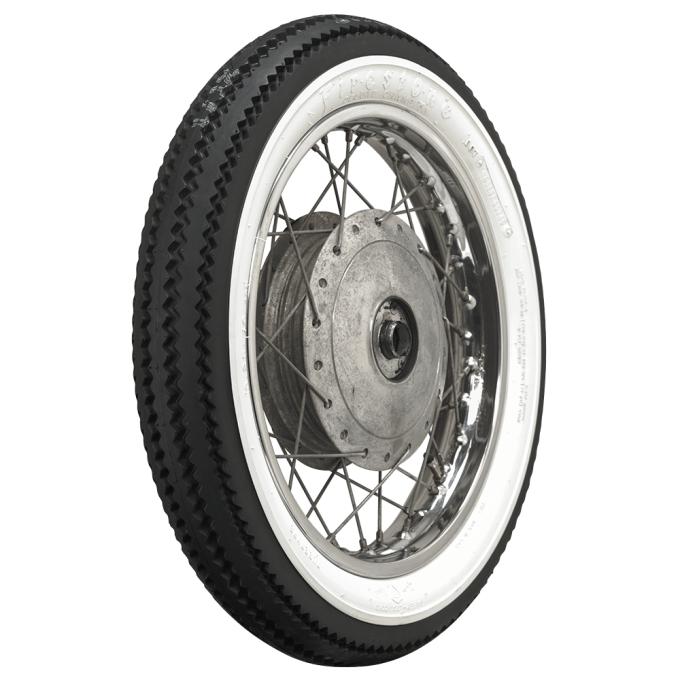 Firestone Deluxe Champion Motorcycle Wide Whitewall Tire 325-16 63285