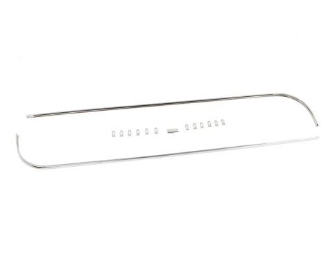 AMD Cab Paint Divider Molding Set, 3 pcs, 67-72 Chevy GMC C/K Pickup Truck X456-4067-S