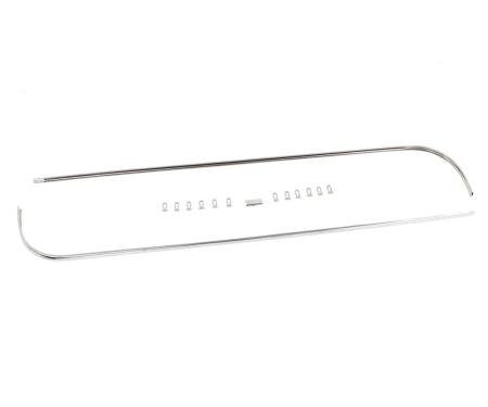 AMD Cab Paint Divider Molding Set, 3 pcs, 67-72 Chevy GMC C/K Pickup Truck X456-4067-S