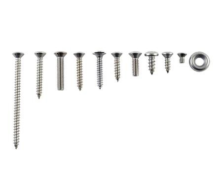 Dennis Carpenter Interior Trim Screw Kit - Stainless - Stainless -Convertible - 1955 Ford Car   B5A-7680902