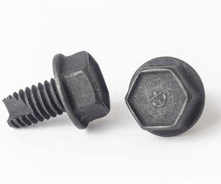 Redline Restomotive® 1969 Chevrolet Camaro 2 Piece Front Disc Brake Hose Center Retaining Clamp Bolt Set