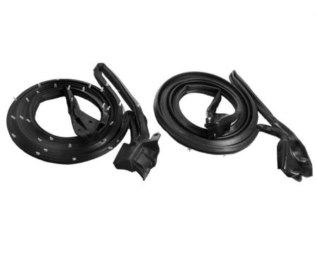 Metro Moulded Parts 1997-2004 Chevrolet Corvette Molded Door Seals. Fits Coupe, Hardtop and Convertible LM 19-E