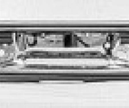 Chevy Truck Bumper, Rear, Chrome, Fleet Side, 1988-1998