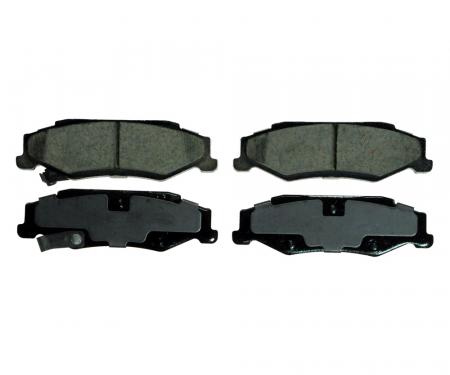 Corvette Brake Pad Kit, Rear Axle, Ceramic, 1997-2013