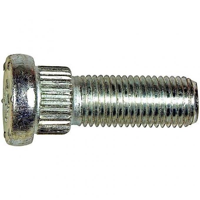 Wheel Lug Serrated Stud, Thread 7/16-20, Knurl Dia .561", Length 1-3/8", Shoulder Length 5/16"