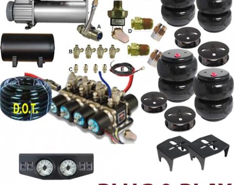 Chevrolet IMPALA 1948-1954 Plug And Play FBSS Complete Air Suspension Kit