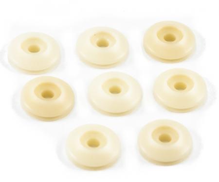 Pony Enterprises 1987-1993 Mustang Outside Upper Door Belt Molding Round Disc Washers Set of 8 1105