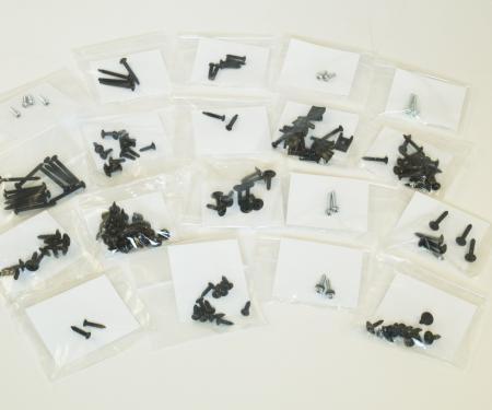 Pony Enterprises 1987-1993 Mustang LX GT Hatchback Interior Hardware Screws Kit 150pc. 862