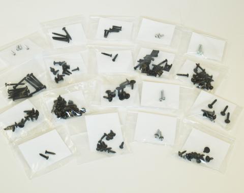 Pony Enterprises 1987-1993 Mustang LX GT Hatchback Interior Hardware Screws Kit 150pc. 862