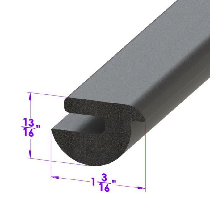 Metro Moulded Parts Trunk Seal. Sponge Rubber. Sold by the Foot LP 56