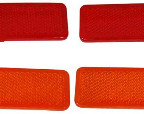 Stephens Performance Side Marker Lens Set (4pcs), 69 Dodge Plymouth A/B Body S-BSM2R