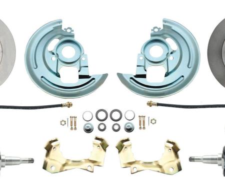 MBM Brakes 1967-1969 Camaro/ Firebird & 1968-1974 Chevy Nova Stock Height Front Disc Brake Kit DBK6769