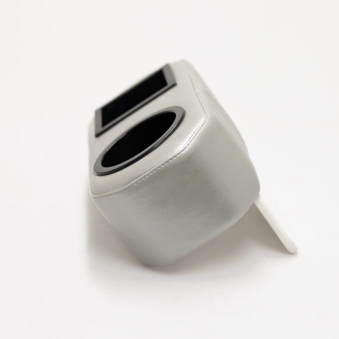 Classic Consoles The Thirsty Fin &trade; Dual 1 drink holder with 1 storage tray, vertical TFDV1D1T