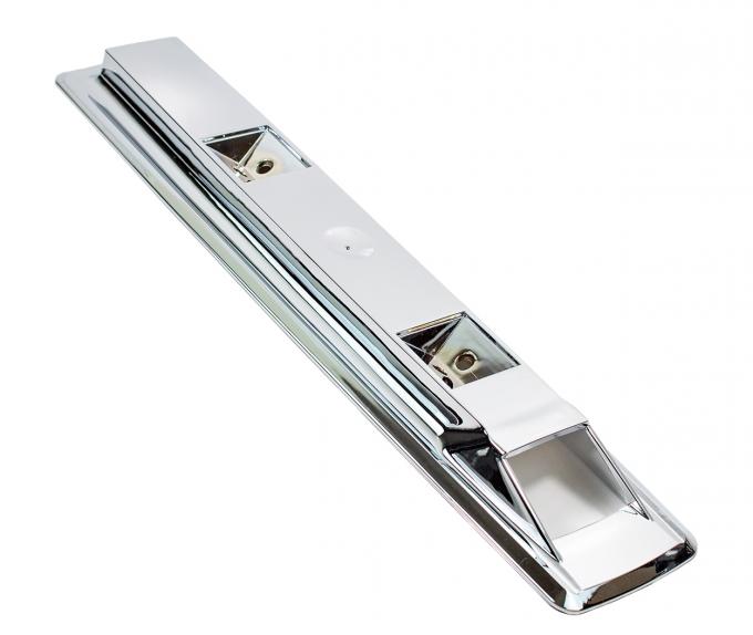AMD Front Armrest Base, Chrome, 66-70 Dodge Plymouth B-Body w/ 13" Pad X529-2666