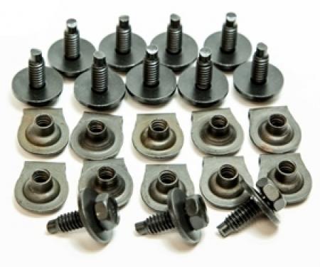 AMD Front Valance Bolt Kit, 68-69 Charger X128-2668-S