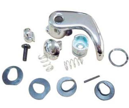 AMD Vent Window Handle w/ Chrome Knob, LH, 73-87 Chevy GMC Truck; 73-91 Blazer Jimmy Suburban X561-4080-L