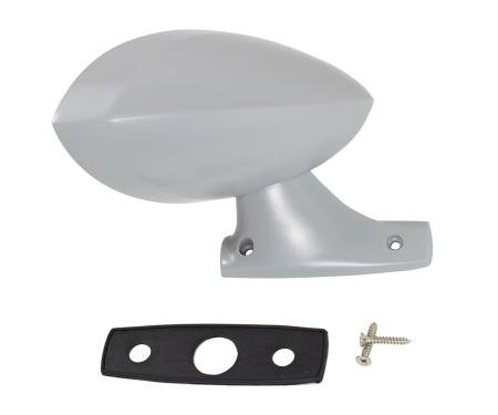 AMD Outside Mirror, Sport Style, Paintable, Manual, RH, Dodge Plymouth 70 E Body X570-1570-1R