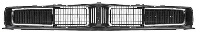 AMD Grille Set, Economy Style, Black, 69 Charger X150-2669-2S