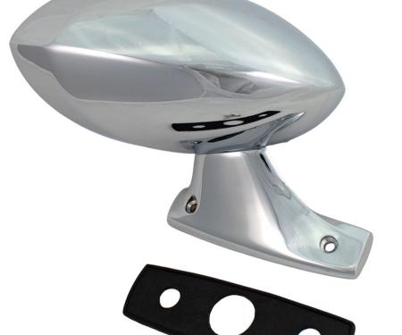 AMD Outside Mirror, Sport Style, Chrome, Manual, RH, Dodge Plymouth 70 E Body X570-1570-2R