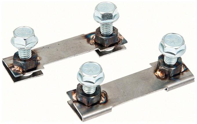 AMD Front Bumper Cover to Fender Brackets, LH/RH Pair, 77-78 Firebird X105-5577-P