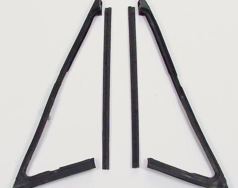 AMD Vent Window Weatherstrips, LH / RH Pair, 67-72 Chevy GMC Fullsize Truck; 69-72 Blazer; 70-72 Jimmy; 67-72 Suburban X563-4067-S