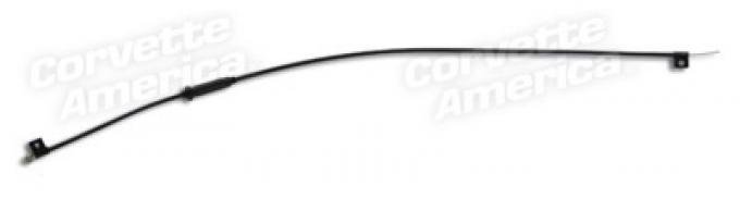 Corvette Temperature Control Cable, with Air Conditioning, 1977-1982