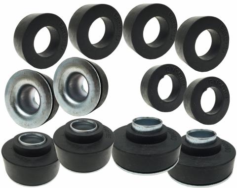 Auto Pro USA Body Mount Kit, Includes All Mounting Bushings, OE Number 3928380/396272 BM1019