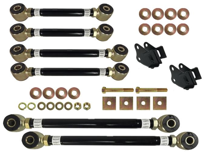Auto Pro USA 1984-1996 Chevrolet Corvette Strut Rod Kit, Forged Ends, Includes All Grade 8 Mounting Hardware SRKIT5