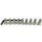 Auto Pro USA 1984-2004 Ford Mustang VSW 6-Bolt Hub Adapter, 9 Bolt, Silver STH1013SIL