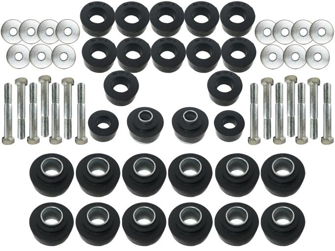 Auto Pro USA Body Mount Bushing And Hardware Set, Includes All Mounting Bushings, 28 Piece Hardware Set BM1021KIT