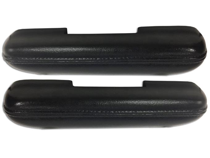 Auto Pro USA 1967 Ford Mustang Arm Rest, Right/Passenger Side and Left/Driver Side, Black AR67BLK