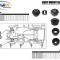 Auto Pro USA Body Mount Bushing Set, Includes All Mounting Bushings, Convertible Only BM1004