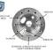 Auto Pro USA VSW 6-Bolt Hub Adapter, 6 Bolt, Silver STH1008SIL
