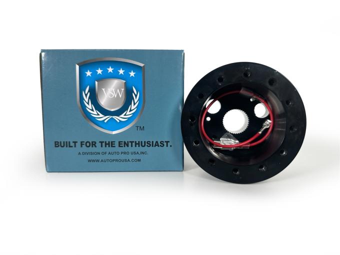 Auto Pro USA VSW 6-Bolt Hub Adapter, 6 Bolt, Black STH1028BLK