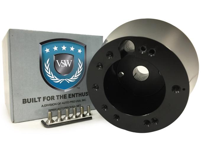 Auto Pro USA VSW 6-Bolt Hub Adapter, 6 Bolt, Black STH1033BLK