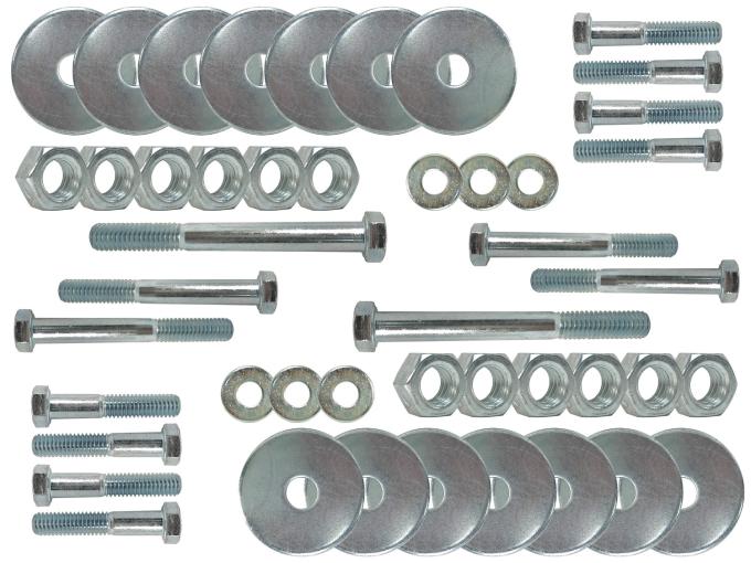 Auto Pro USA Body Mount Hardware Set, 60 Piece Hardware Set BM1024HD