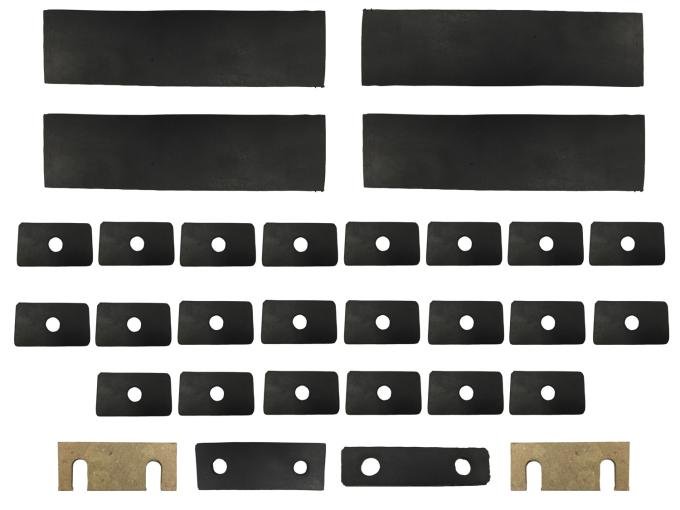Auto Pro USA Body Mount Bushing Set, Includes All Mounting Bushings, OE Number 3751562 BM1027