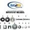 Auto Pro USA 1964-1967 Chevrolet Corvette Body Mount Bushing Set, Includes All Hardware, OE Number 3842913/3842914 BM1016