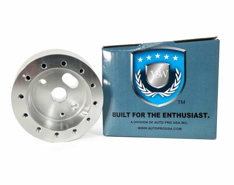 Auto Pro USA VSW 6-Bolt Hub Adapter, 6 Bolt, Silver STH1008SIL