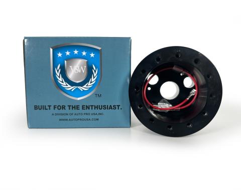 Auto Pro USA VSW 6-Bolt Hub Adapter, 6 Bolt, Black STH1028BLK