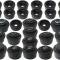 Auto Pro USA Body Mount Bushing And Hardware Set, Complete Set, Includes Sleeve Inserts BM1032KIT