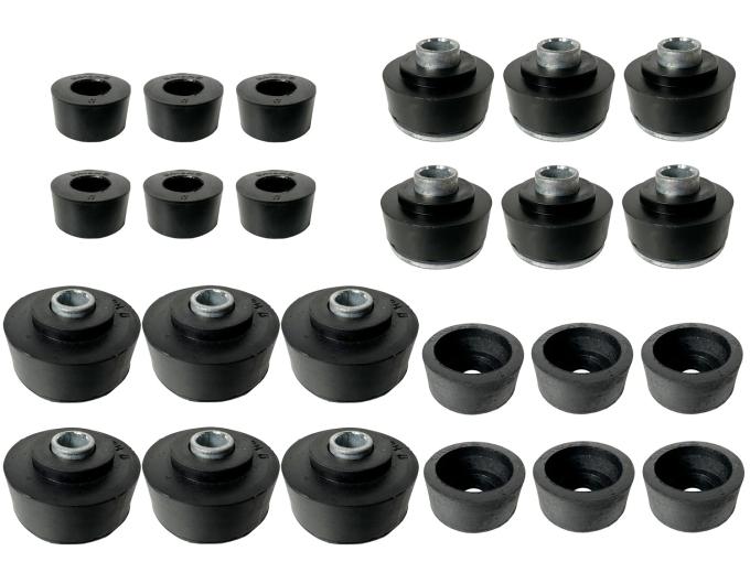 Auto Pro USA Body Mount Bushing Set, Includes All Mounting Bushings, Sedan BM1003