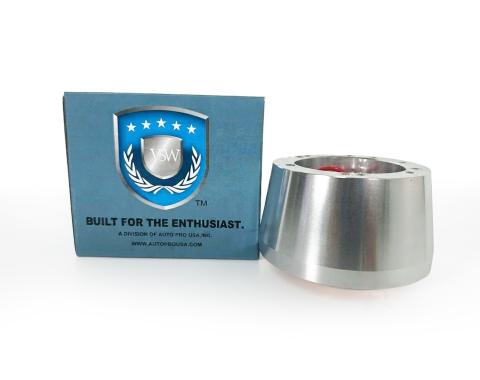 Auto Pro USA VSW 6-Bolt Hub Adapter, 6 Bolt, Silver STH1012SIL