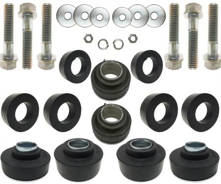 Auto Pro USA Body Mount Bushing And Hardware Set, Includes All Mounting Bushings, 18 Piece Hardware Set BM1019KIT